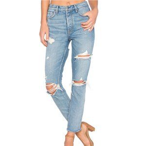 GRLFRND Karolina High-Rise Skinny with Butt Slit